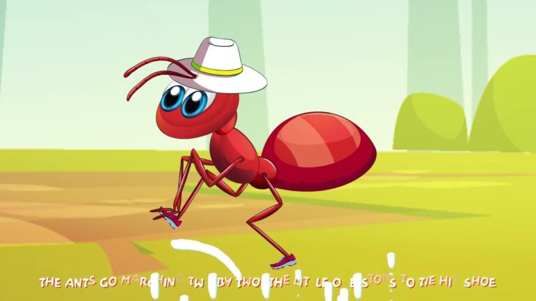 Ants Marching Song | Nursery Rhymes | Kids Songs Lyrics